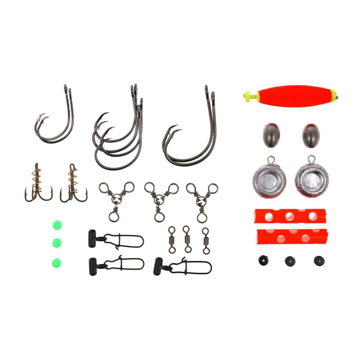 Lazer Sharp 32 Piece Pro Series Catfish Fishing Terminal Tackle Kit