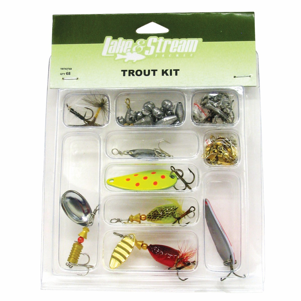 初回限定】 Eagle Claw Freshwater Tackle Kit メンズ 