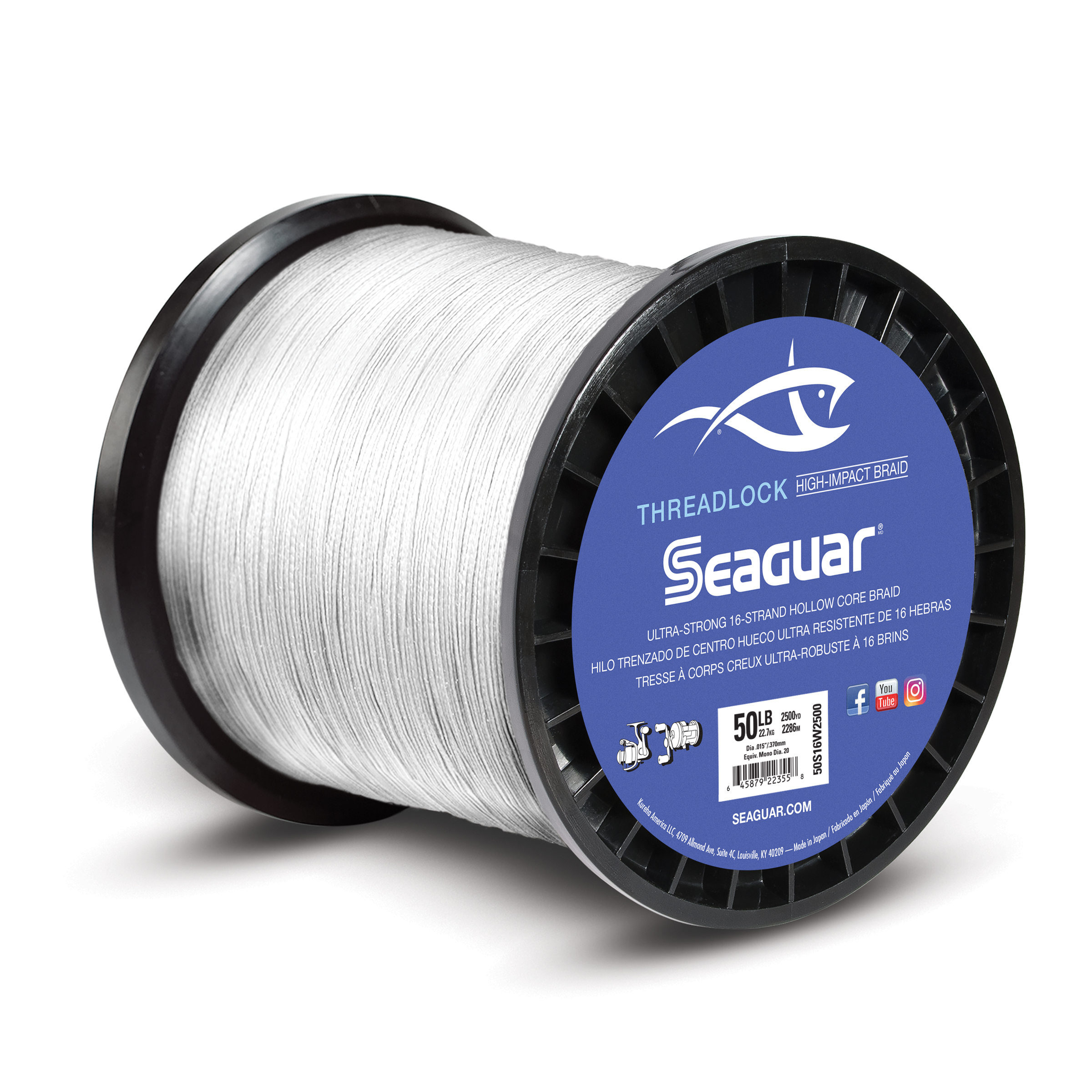 Seaguar THREADLOCK 16-Strand Hollow Core Braid