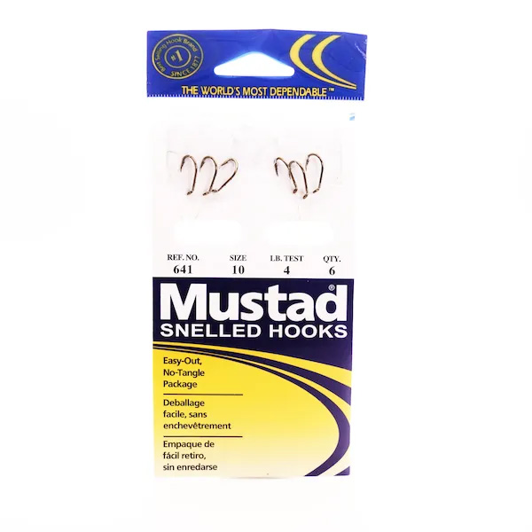 Mustad Slow Death Aberdeen Hooks - Bronze