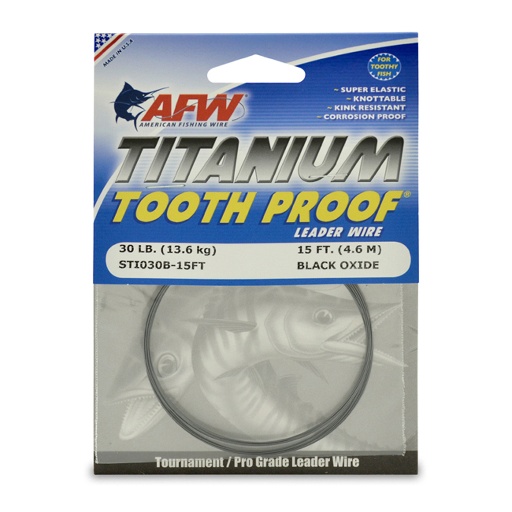 American Fishing Wire Titanium Tooth Proof Wire