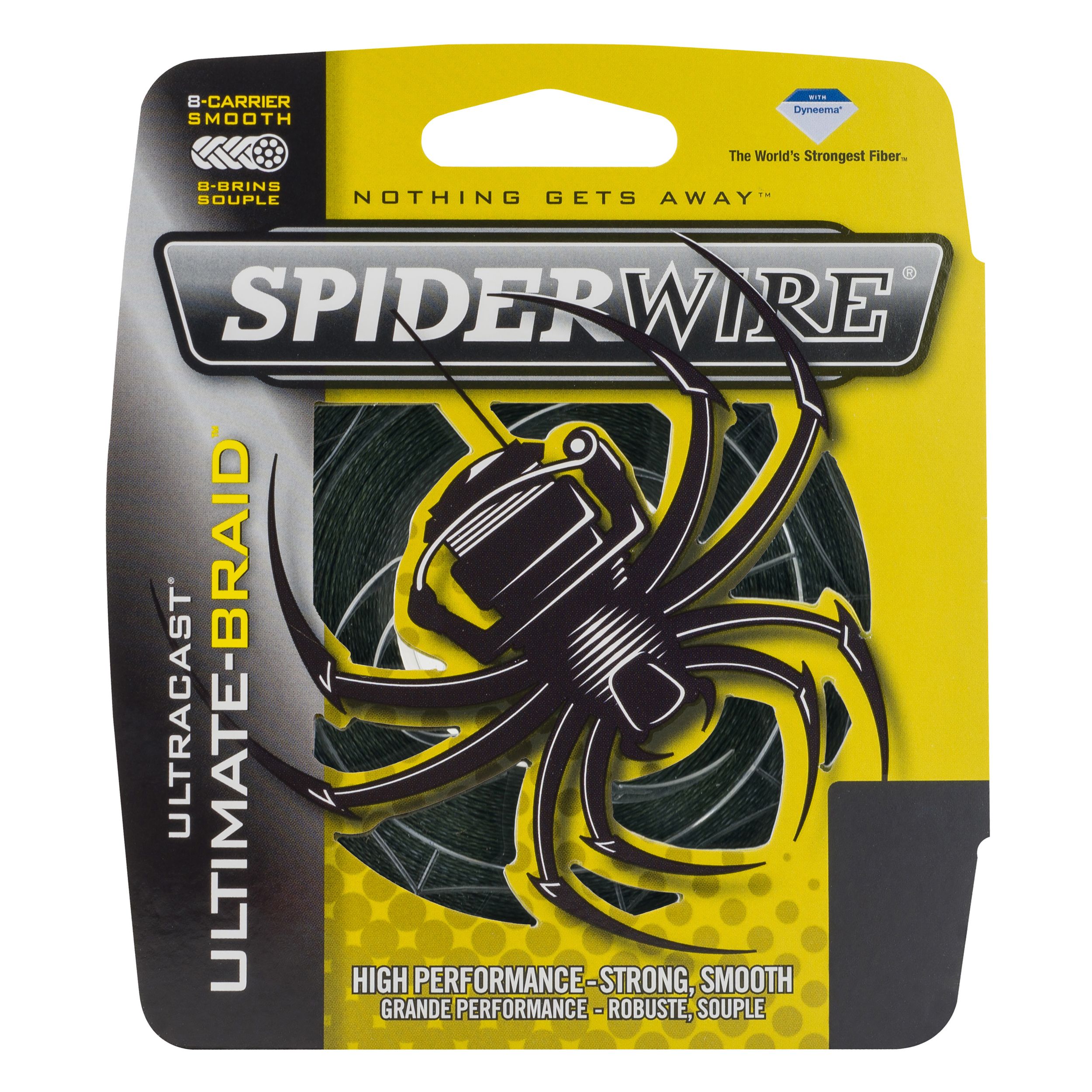 80 lb Yellow Spiderwire Ultracast 110m .30mm  Item K1 120 36.5 kg 