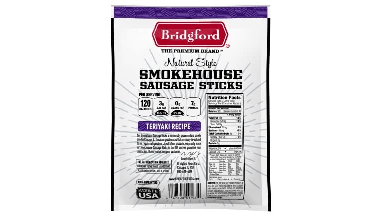 Bridgford Smokehouse Natural Sausage Sticks - BDGFD_5oz_SH_Teri_Bck_3D copy